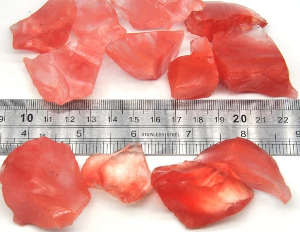 Cherry Quartz Crystal Chunk